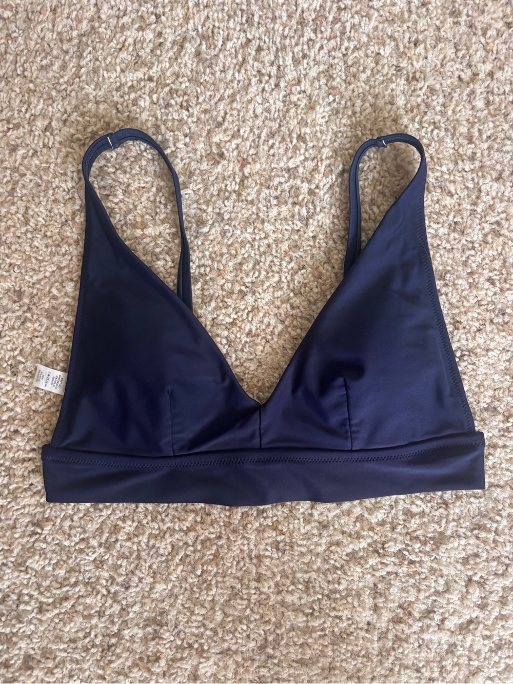 Aerie Swim scoop bikini top, Navy Blue